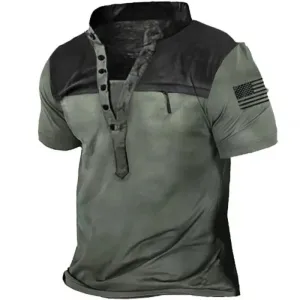 Men's Outdoor Collar T-Shirt