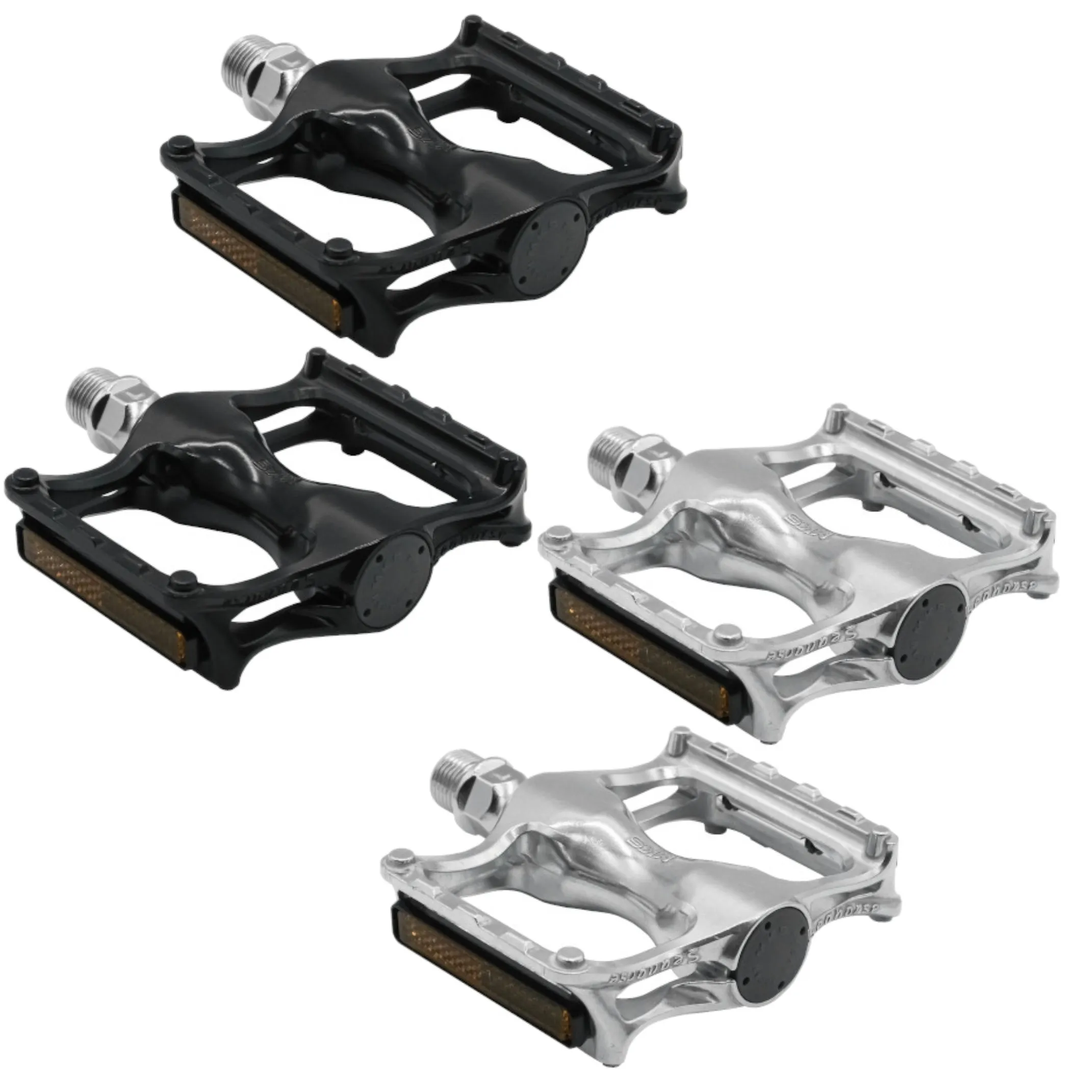 MKS Seahorse MTB Platform Pedals 9/16"with Reflectors