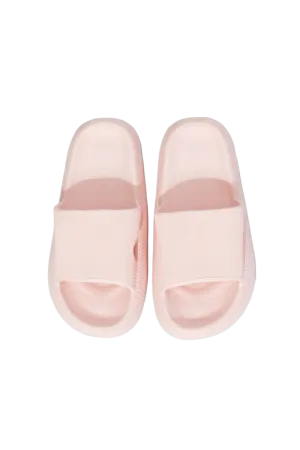 MMShoes Arms Around Me Open Toe Slide in Pink