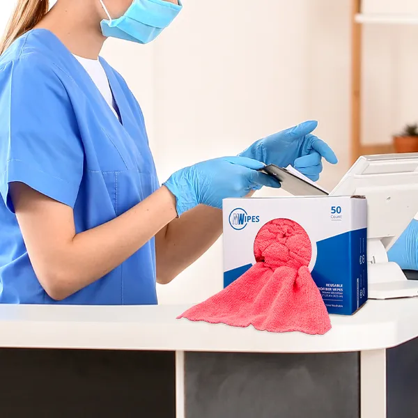 MWipes™ Reusable Microfiber Cleaning Wipes