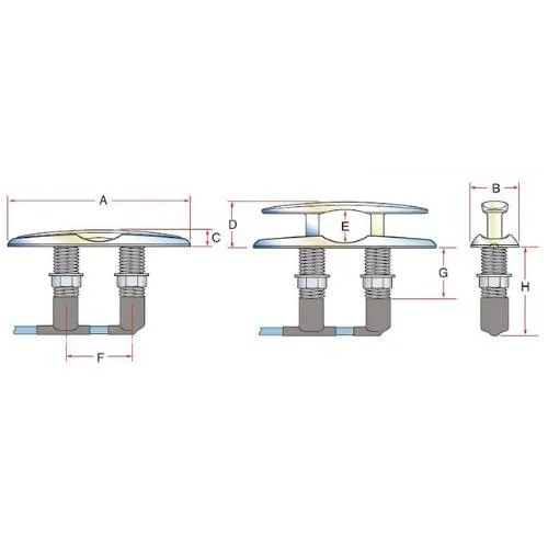 Neat Cleat - 150mm Total Length