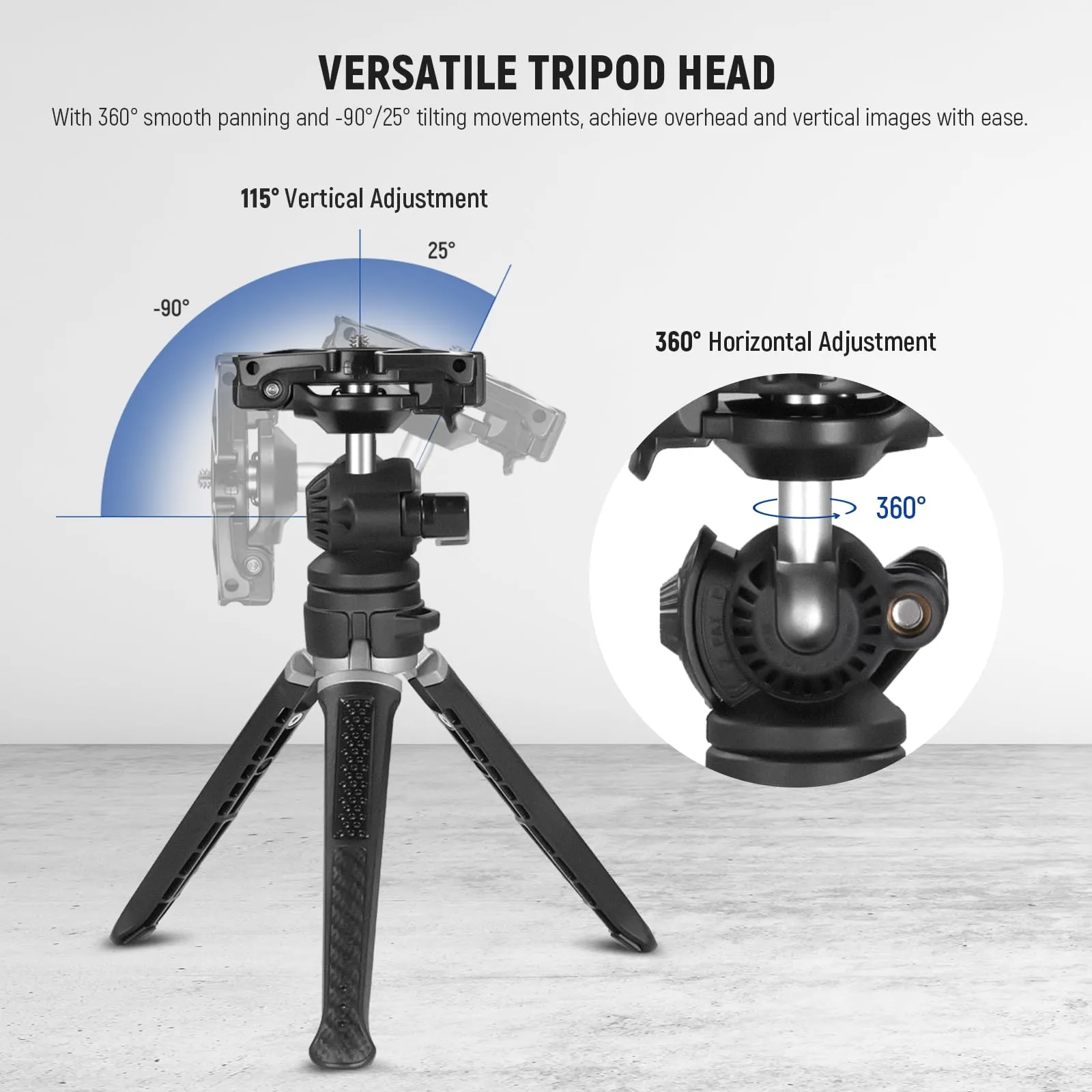 NEEWER TS006 Mini Camera Tripod For Phone And Gopro