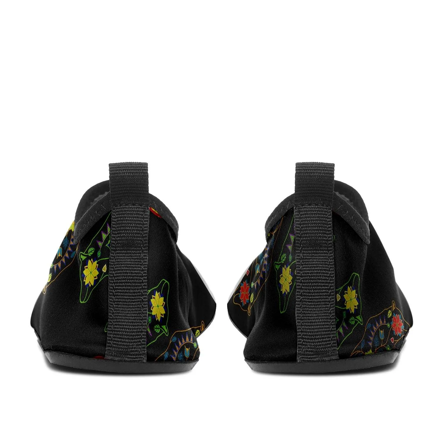 Neon Floral Bears Sockamoccs