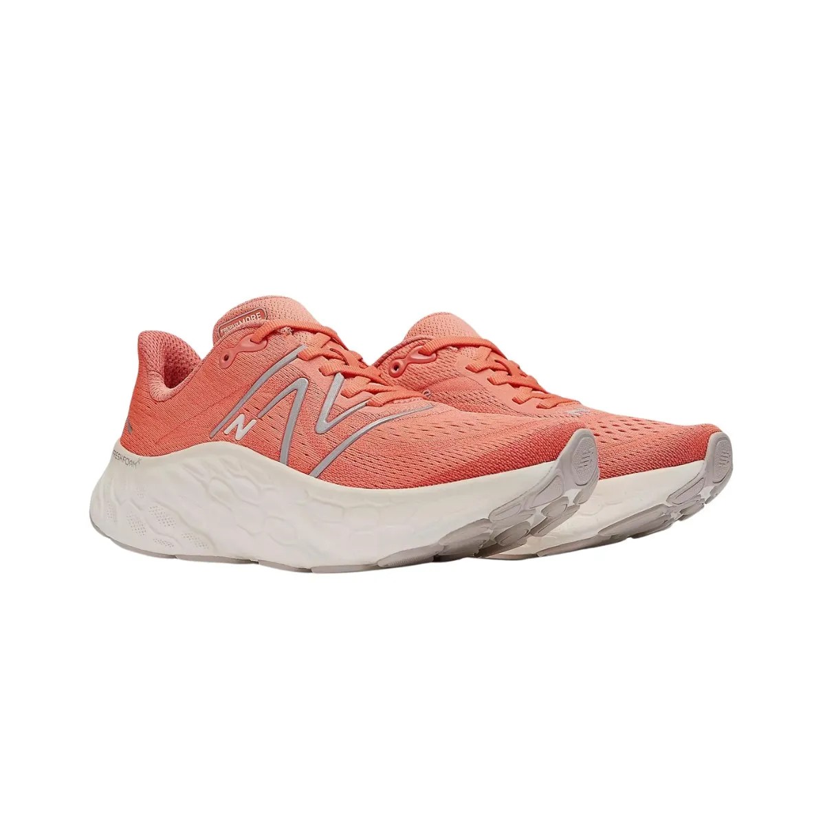 New Balance Fresh Foam X More v4 Coral White SS24 Women's Shoes