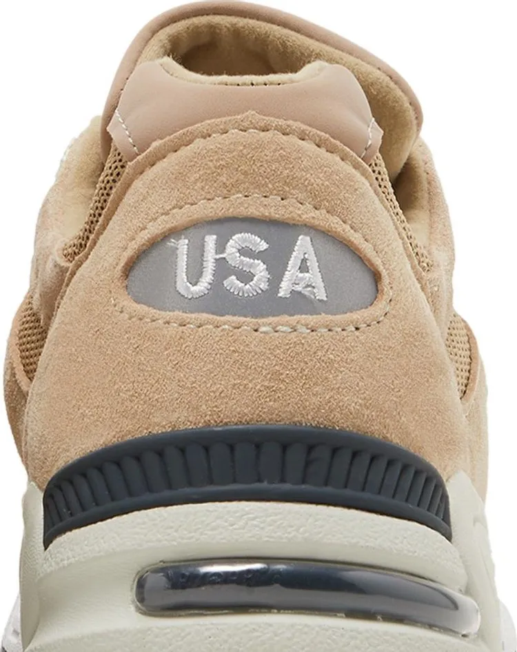 New Balance Kith x 990v2 Made in USA 'Tan' Sneakers, Tan