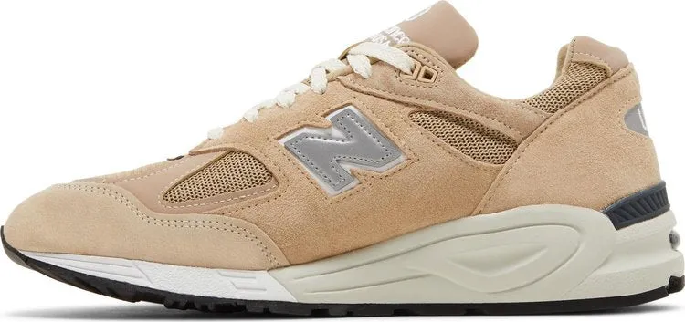 New Balance Kith x 990v2 Made in USA 'Tan' Sneakers, Tan