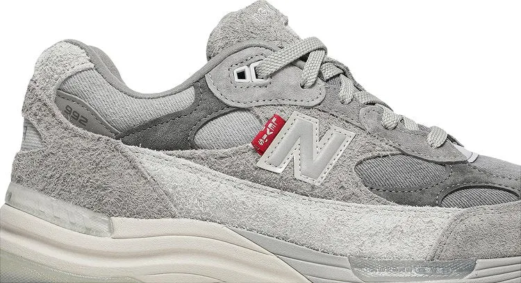 New Balance Levi's x 992 Made in USA 'Grey Denim' sneakers, gray