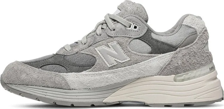 New Balance Levi's x 992 Made in USA 'Grey Denim' sneakers, gray