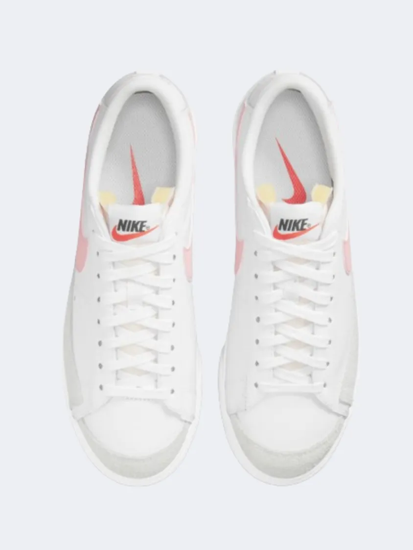 Nike Blazer Platform Women Lifestyle Shoes White/Black/Pink