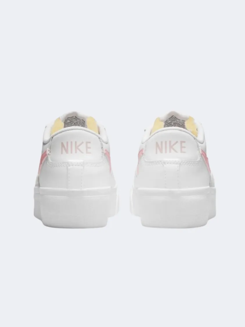 Nike Blazer Platform Women Lifestyle Shoes White/Black/Pink