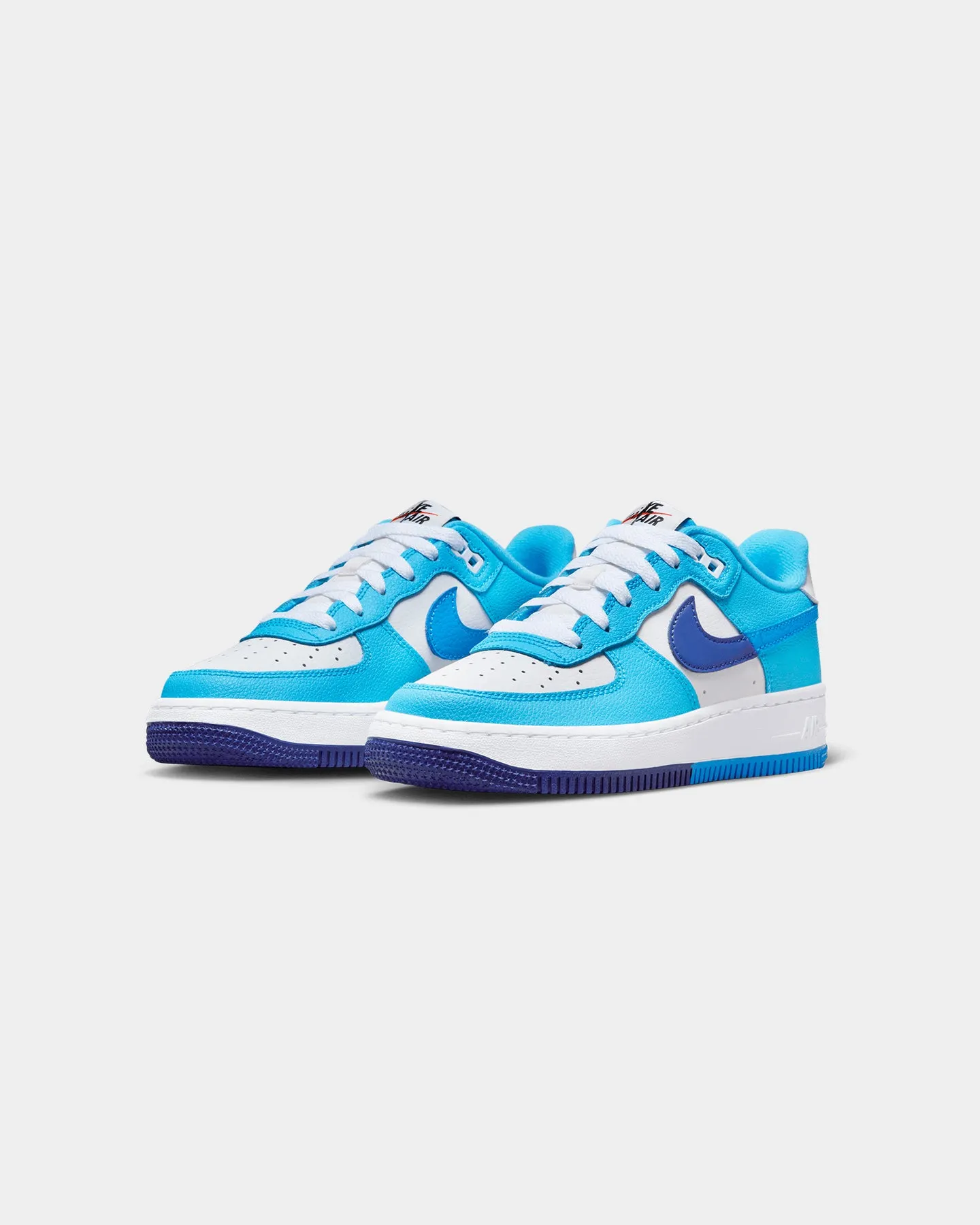 Nike Kids' Air Force 1 LV8 2 (GS) White/Light Photo