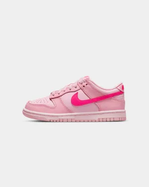 Nike Kids' Dunk Low (GS) Medium Soft Pink/Pink Foam/Hyper Pink