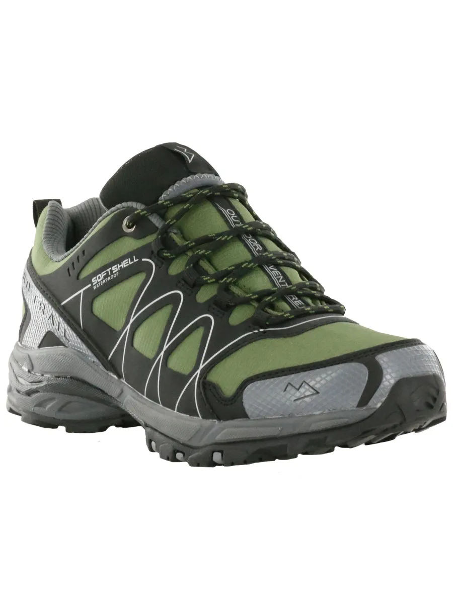 Nord Trail Men's Mt. Hood Low II Olive Waterproof Hiking Trail Shoe