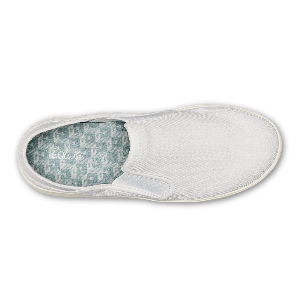 OluKai Women's Ki'ihele Shoes- Bright White