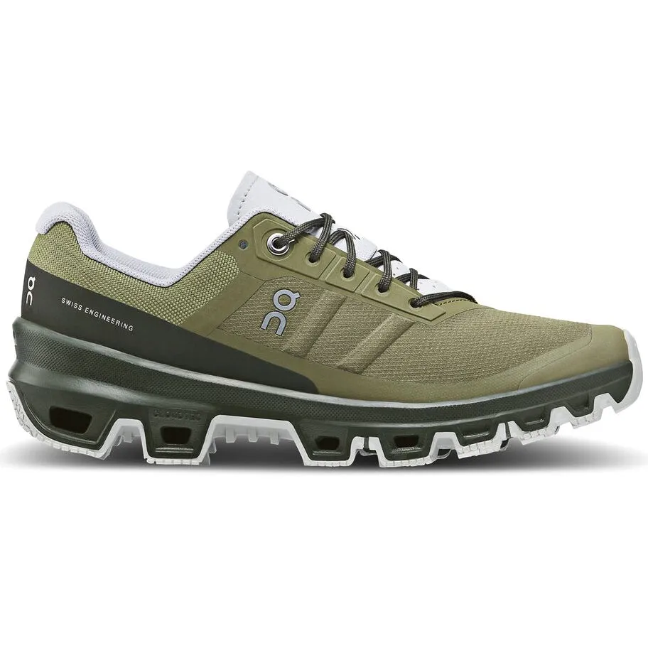 On Women's Cloudventure Trail Running Shoes Olive / Fir