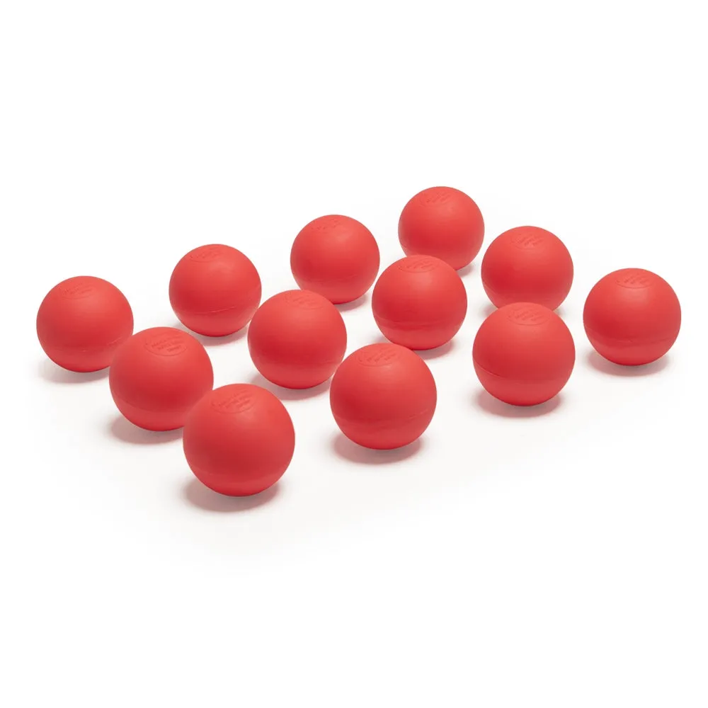 One Dozen 12 NFHS  Red Lacrosse  Balls