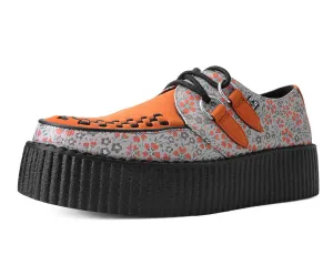 Orange & Beige Floral D-Ring Viva Creeper