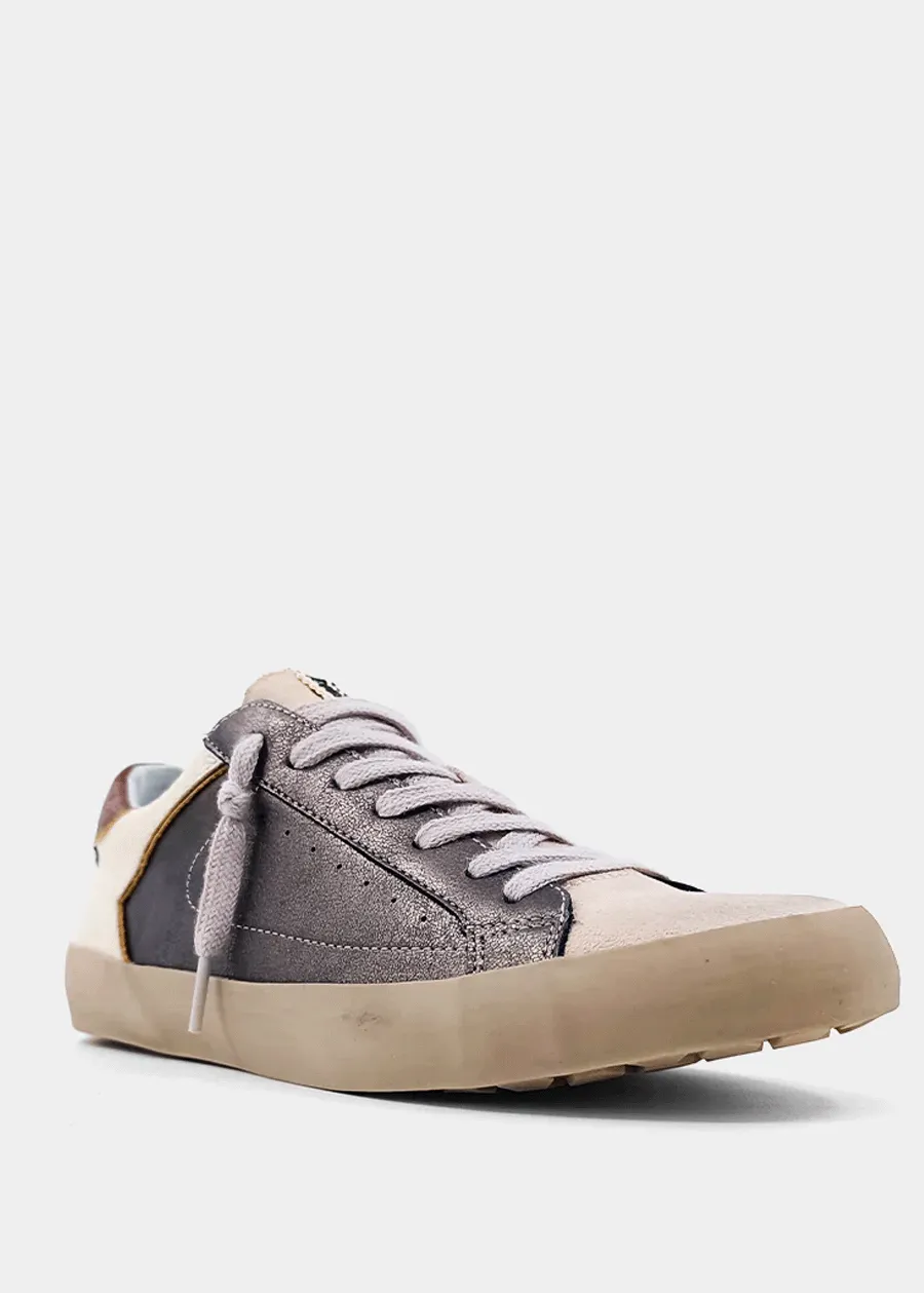 Paisley Bone Snake Sneakers