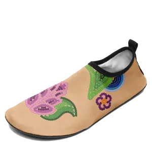 Petal Perfection 2 Kid's Sockamoccs Slip On Shoes