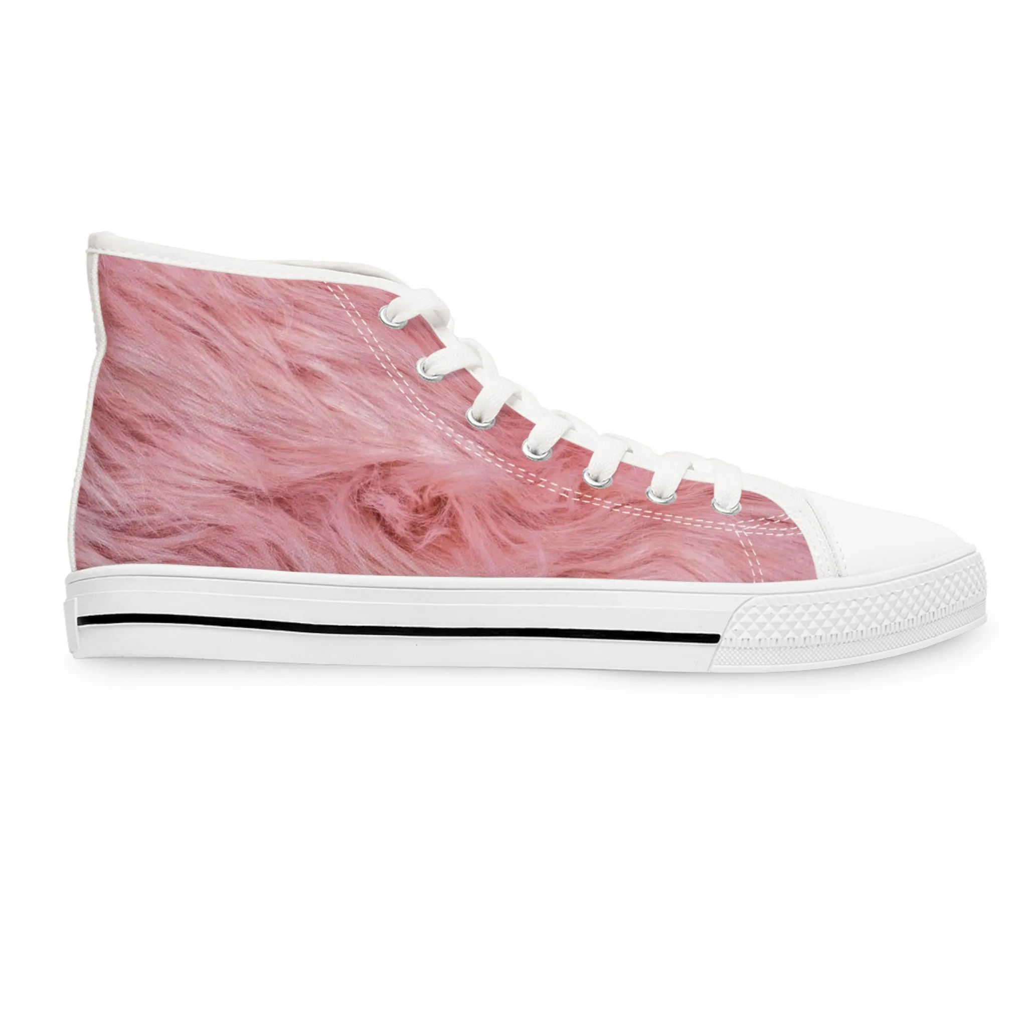 Pink Teddy - Inovax Women's Hight Top Sneakers