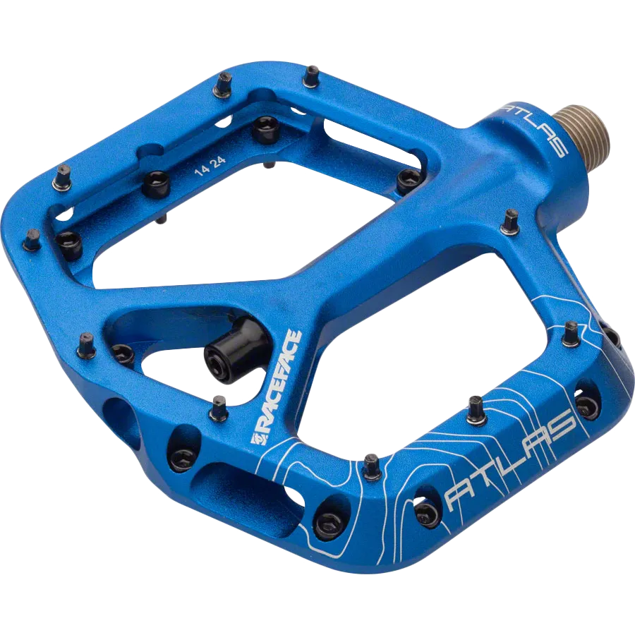 Platform Pedal 9/16 - Blue