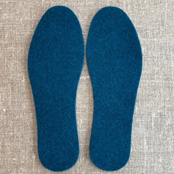 Poddy & Black Wool Felt Boot Liners