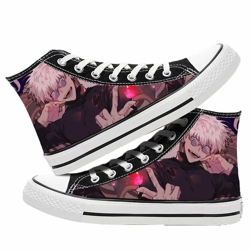 Printed Canvas Sneakers Jujutsu Kaisen Set-1 (Variants Available)