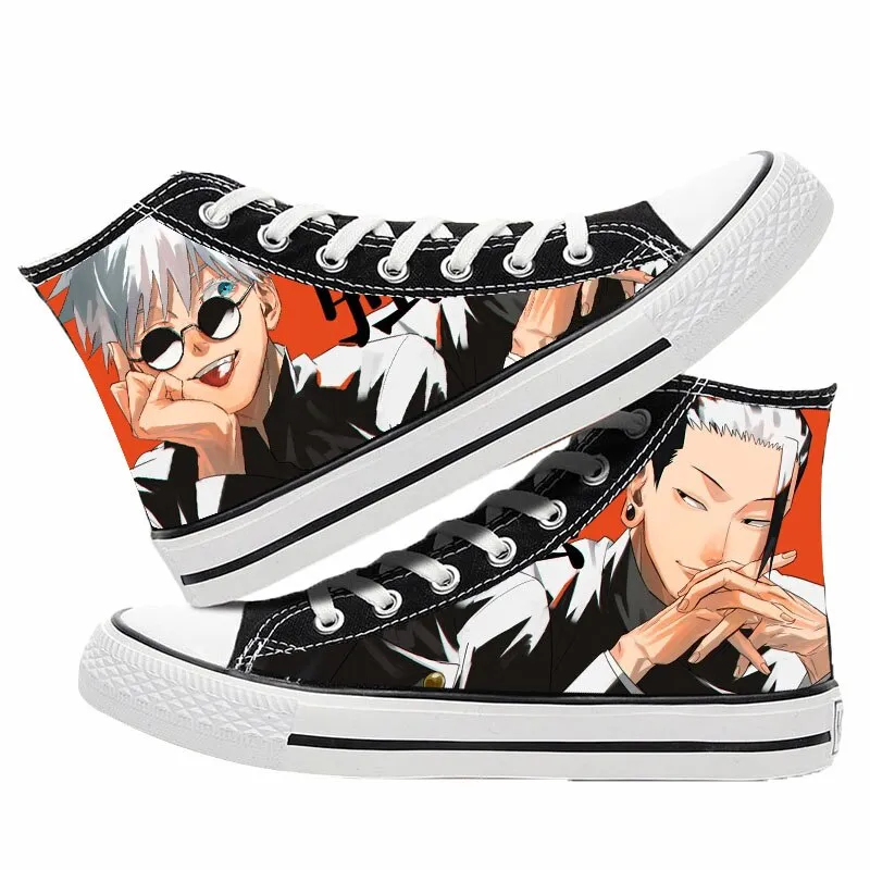 Printed Canvas Sneakers Jujutsu Kaisen Set-1 (Variants Available)