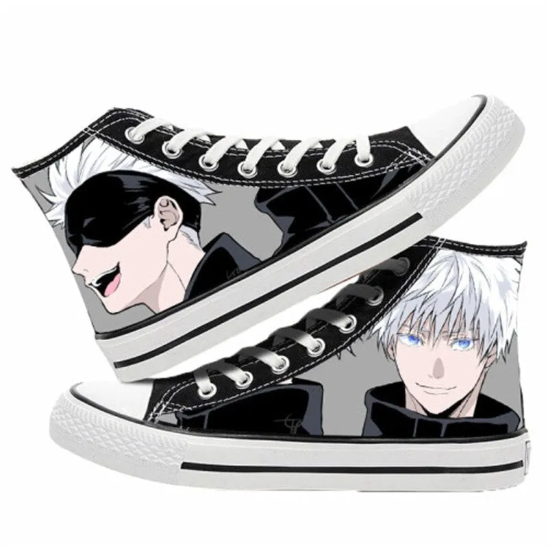 Printed Canvas Sneakers Jujutsu Kaisen Set-1 (Variants Available)