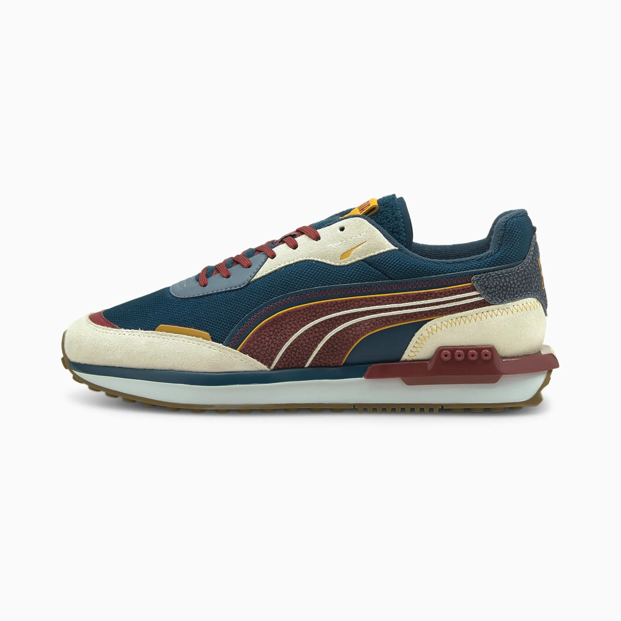 PUMA CITY RIDER P. UNI  MEN - IVORYGLOW - CHINABLUE-INTENRED