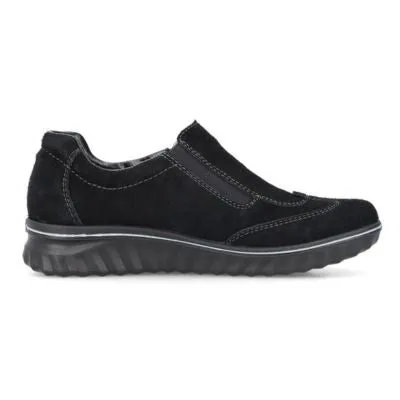 Rieker 59071-00 Black Women's Walking Shoes