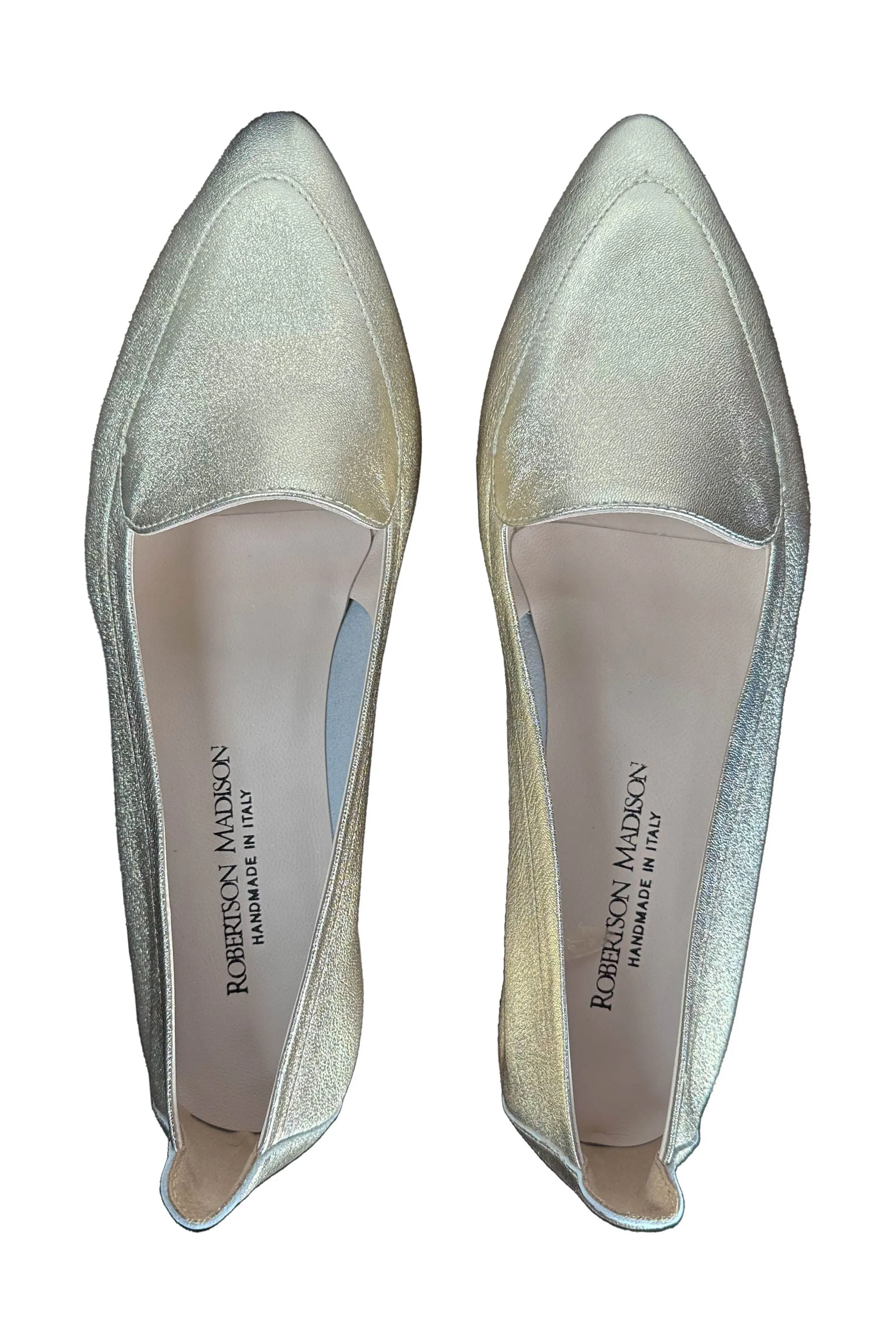 Robertson Madison Annamarie 1270 Pointy Loafer | Safran Platino