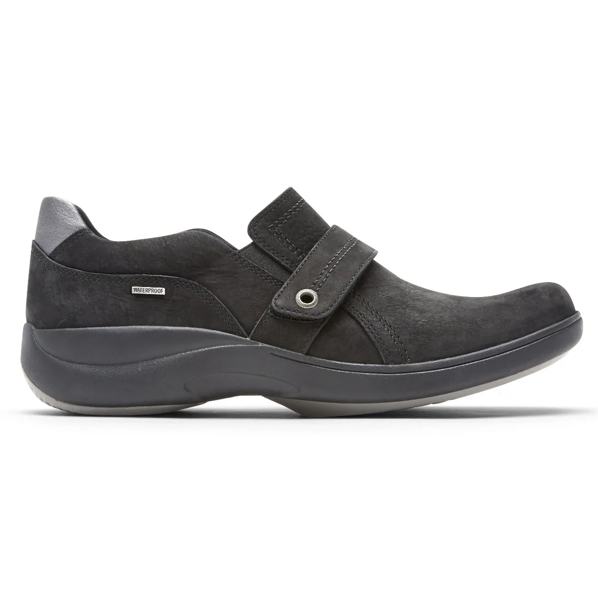 'Rockport' Women's Rev Stridarc WP Slip On - Black