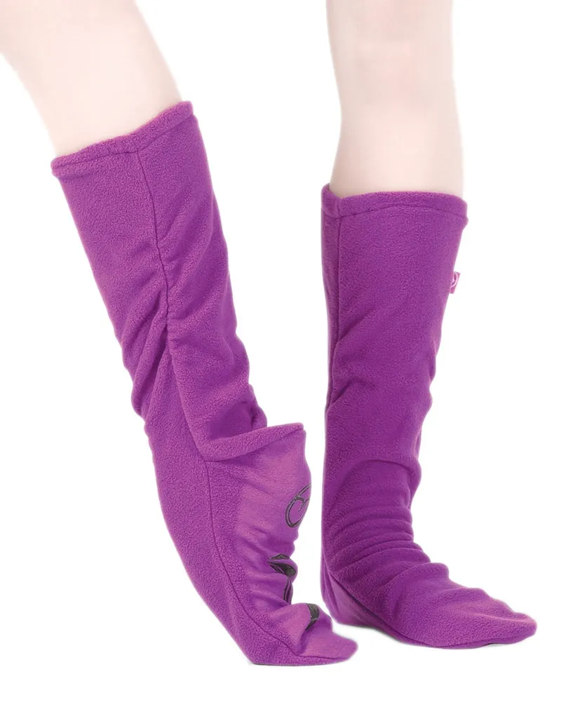 RP Fleece Warm Up Dance Booties - Womens