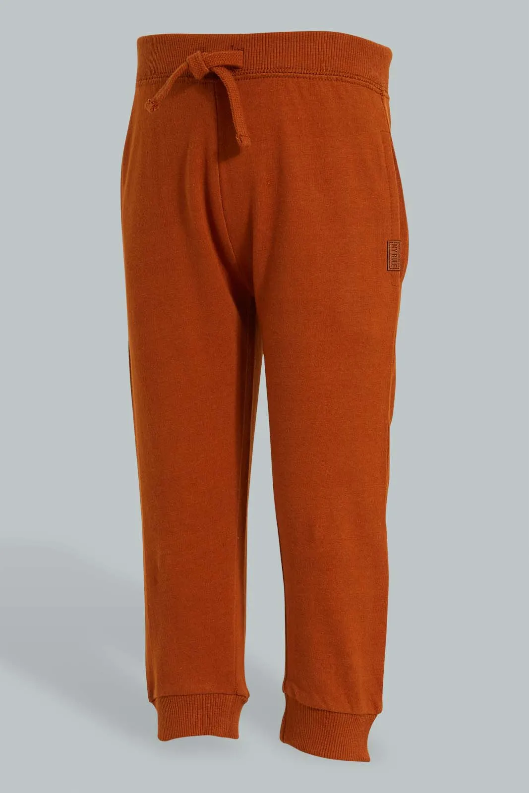 Rust Elasticated Waistband Jogger