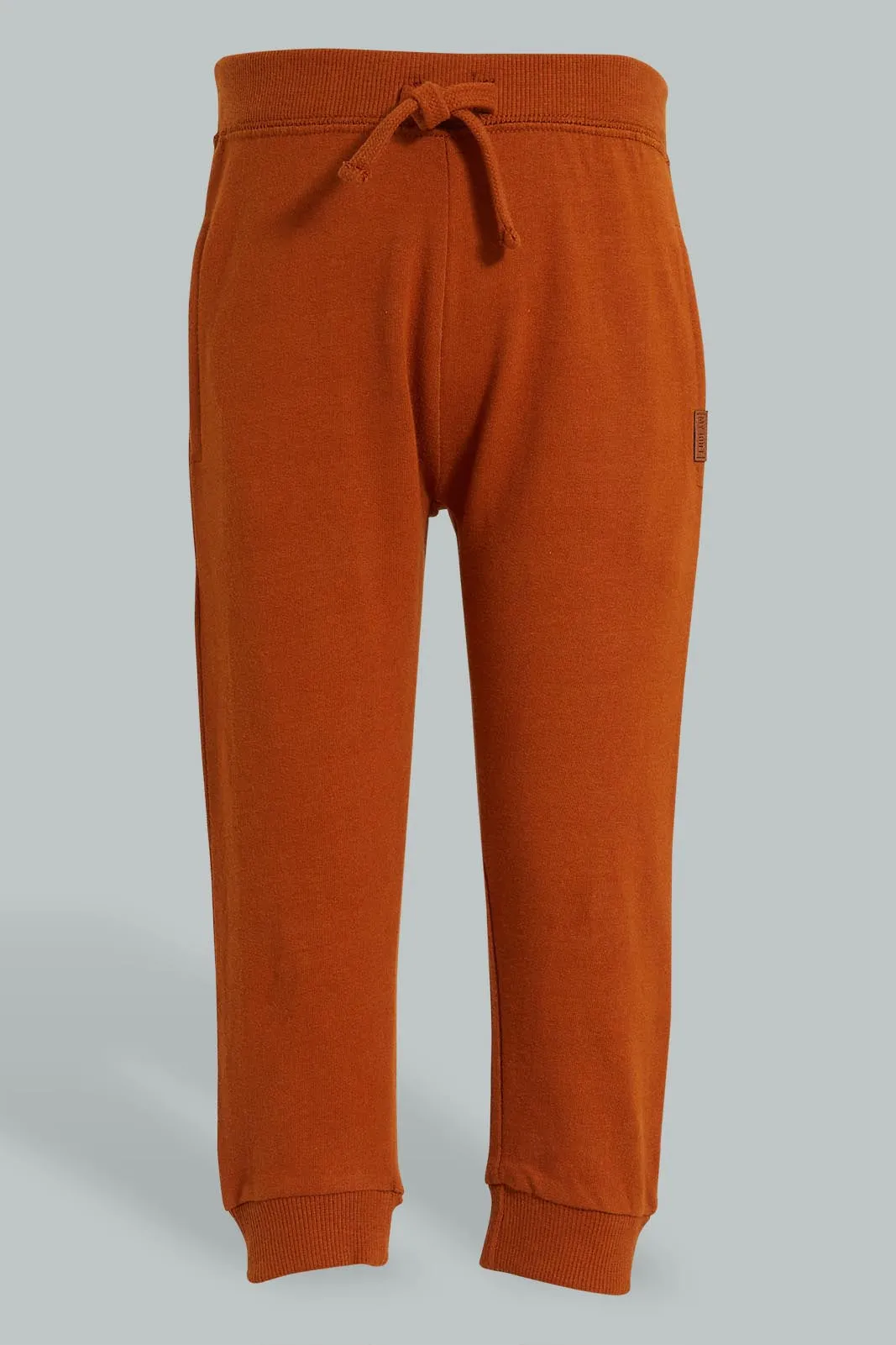 Rust Elasticated Waistband Jogger