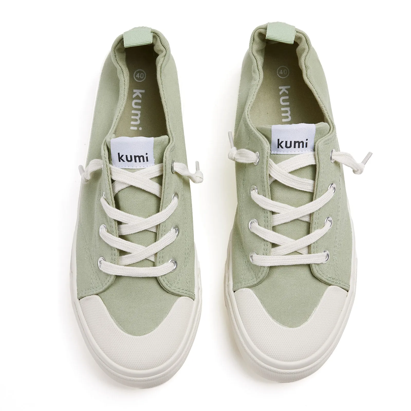 Sage Platform slip-on sneakers