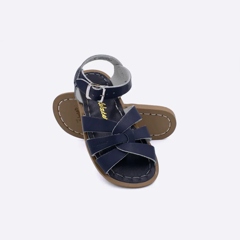 Salt Water Sandals - Navy