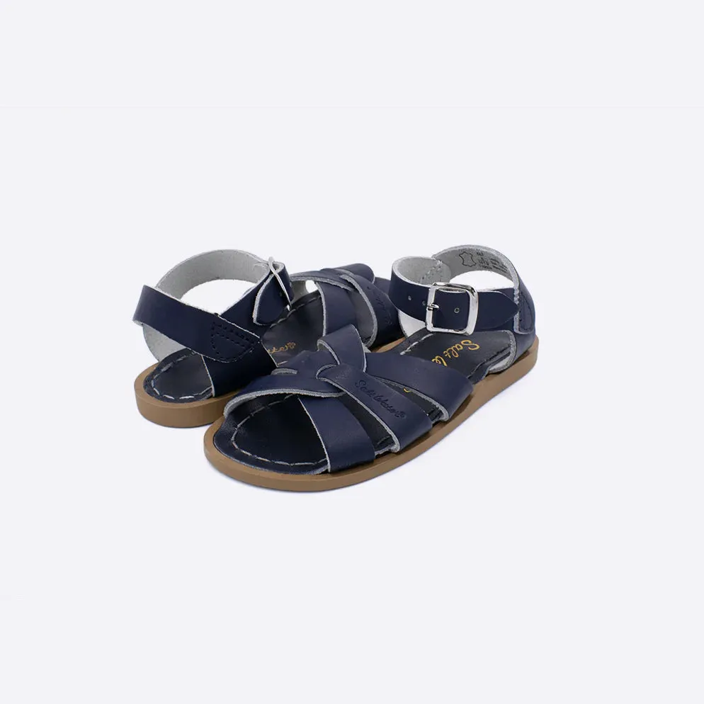 Salt Water Sandals - Navy