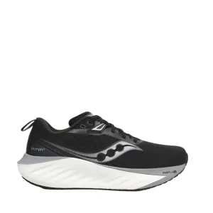 Saucony Triumph 22 Women's Running Shoes SS24 Black/White