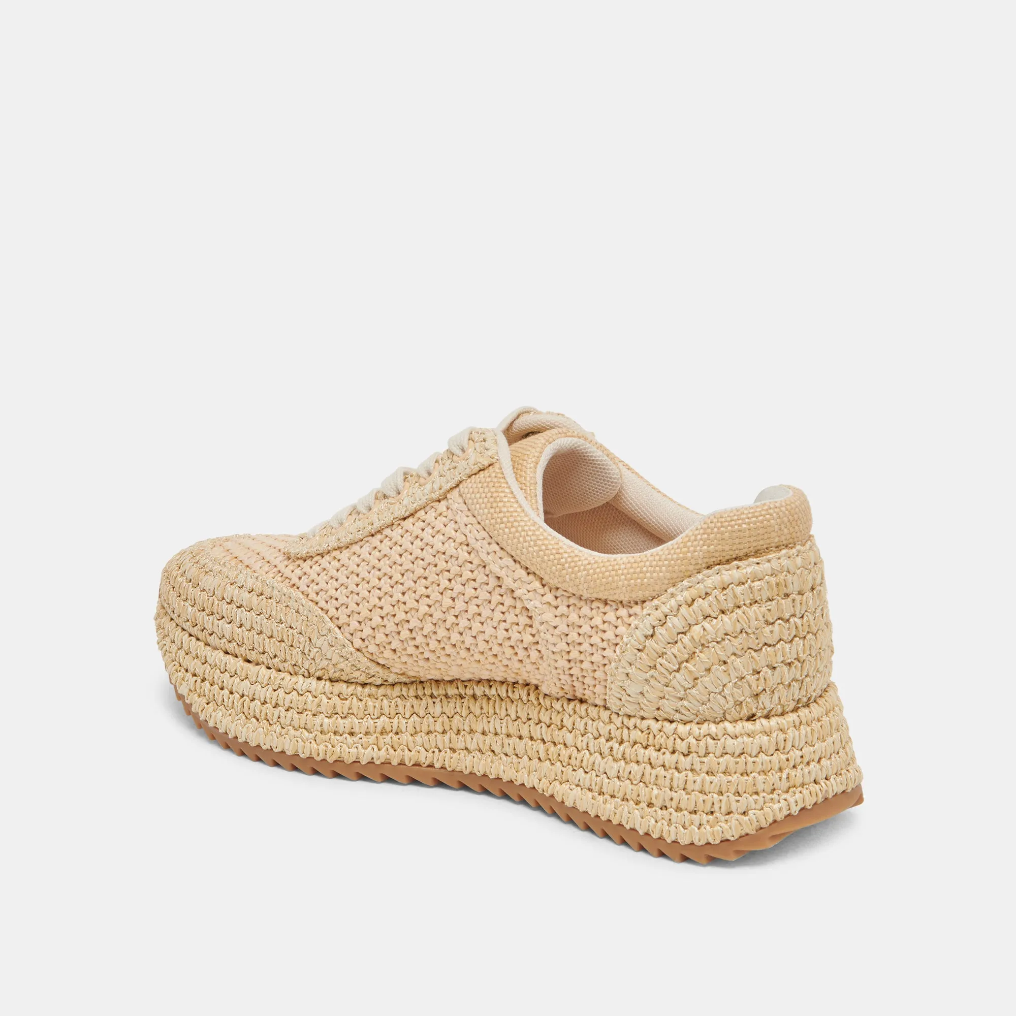 SHYLOH SNEAKERS LT NATURAL RAFFIA