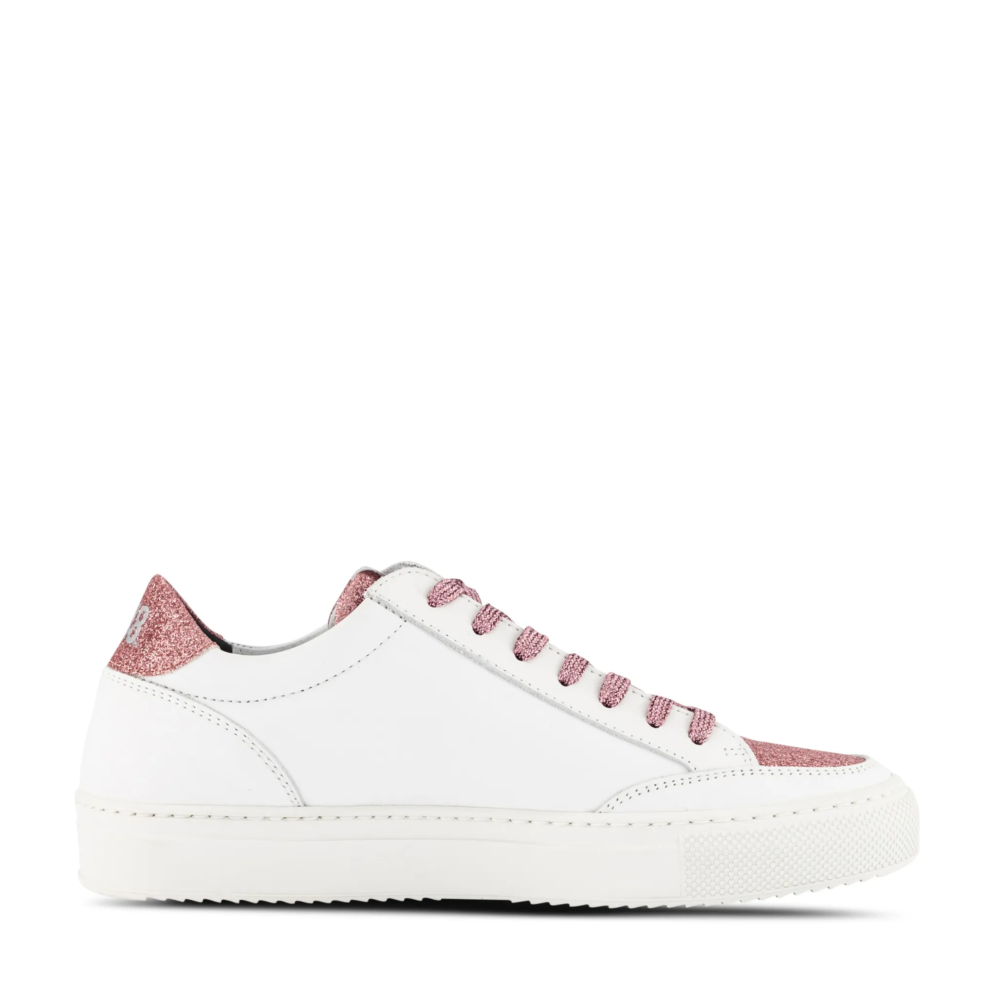 Soho Sneaker in Pink Glitter