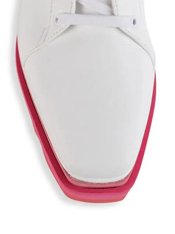 Stella McCartney Sneak-Elyse Wedge Sneakers Pink