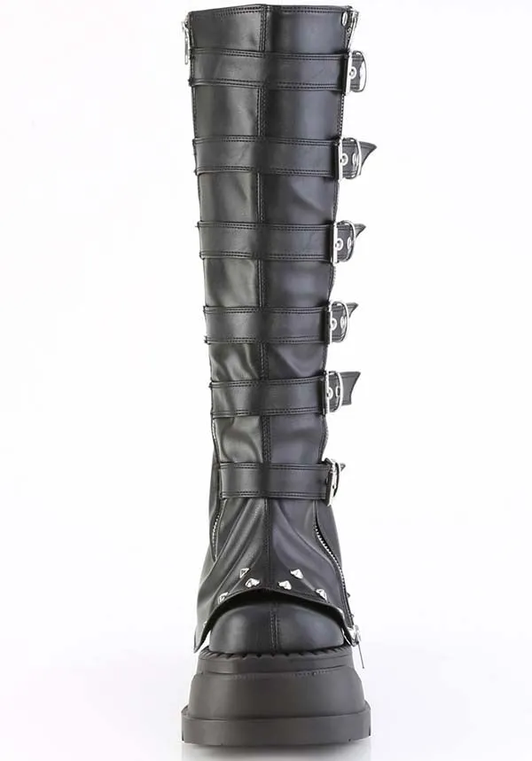 STOMP-223 [Black] | PLATFORM BOOTS [PREORDER]