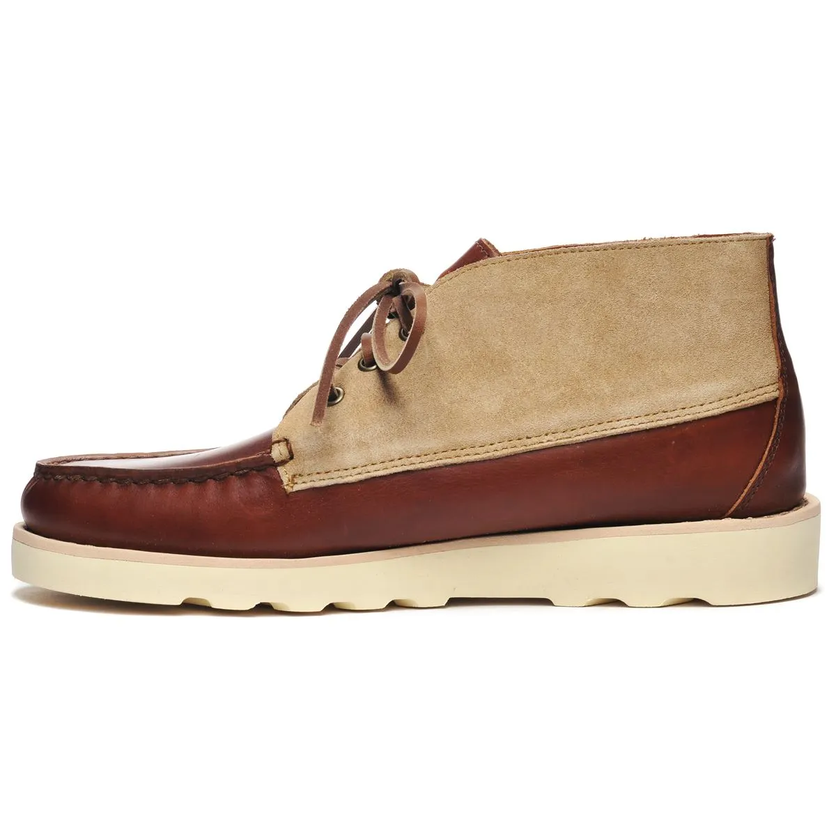 Tatanka Eva Waxy Suede - Brown & Camel