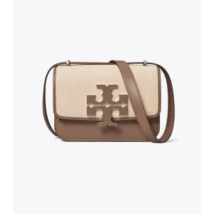 Tory Burch Large Eleanor Canvas Bag In Clam Shell - 148596