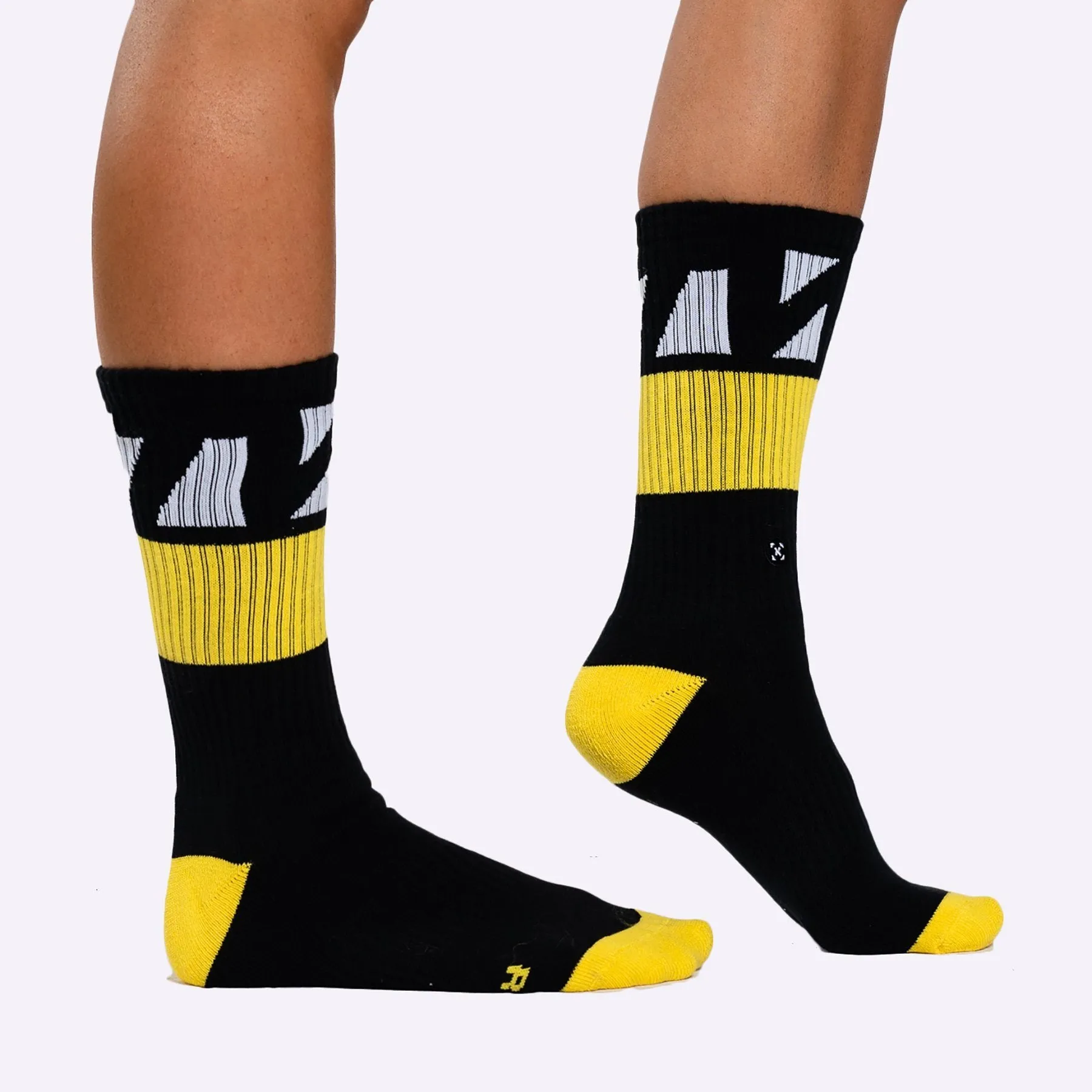 TWL - EVERYDAY CORE SOCKS - BLACK/YELLOW/WHITE