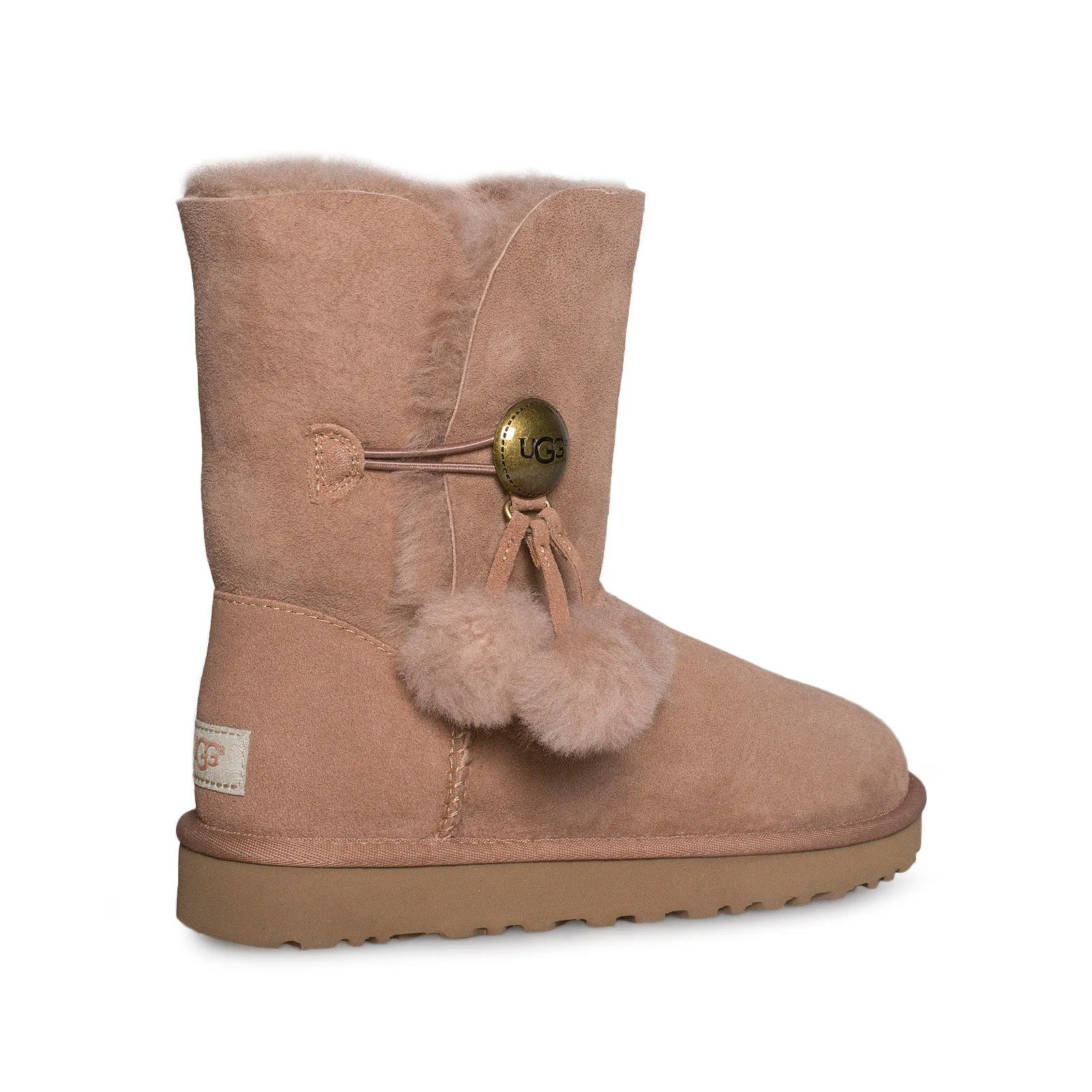 UGG Bailey Button Puff Sand Boots - Women's