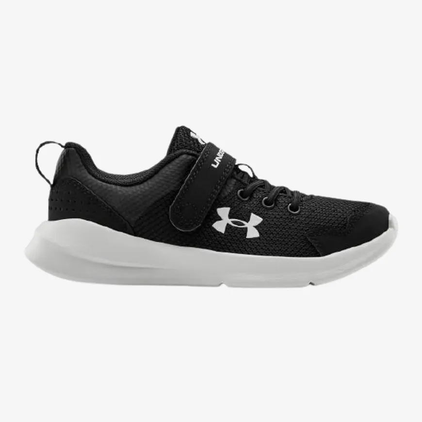 Under Armour Pre-School Essential Kids-Boys Lifestyle Espadrilles Black/White