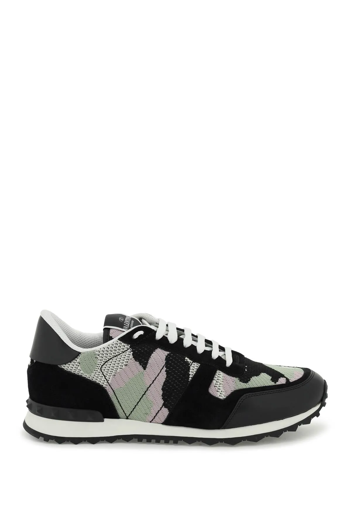 Valentino garavani rockrunner camouflage sneakers